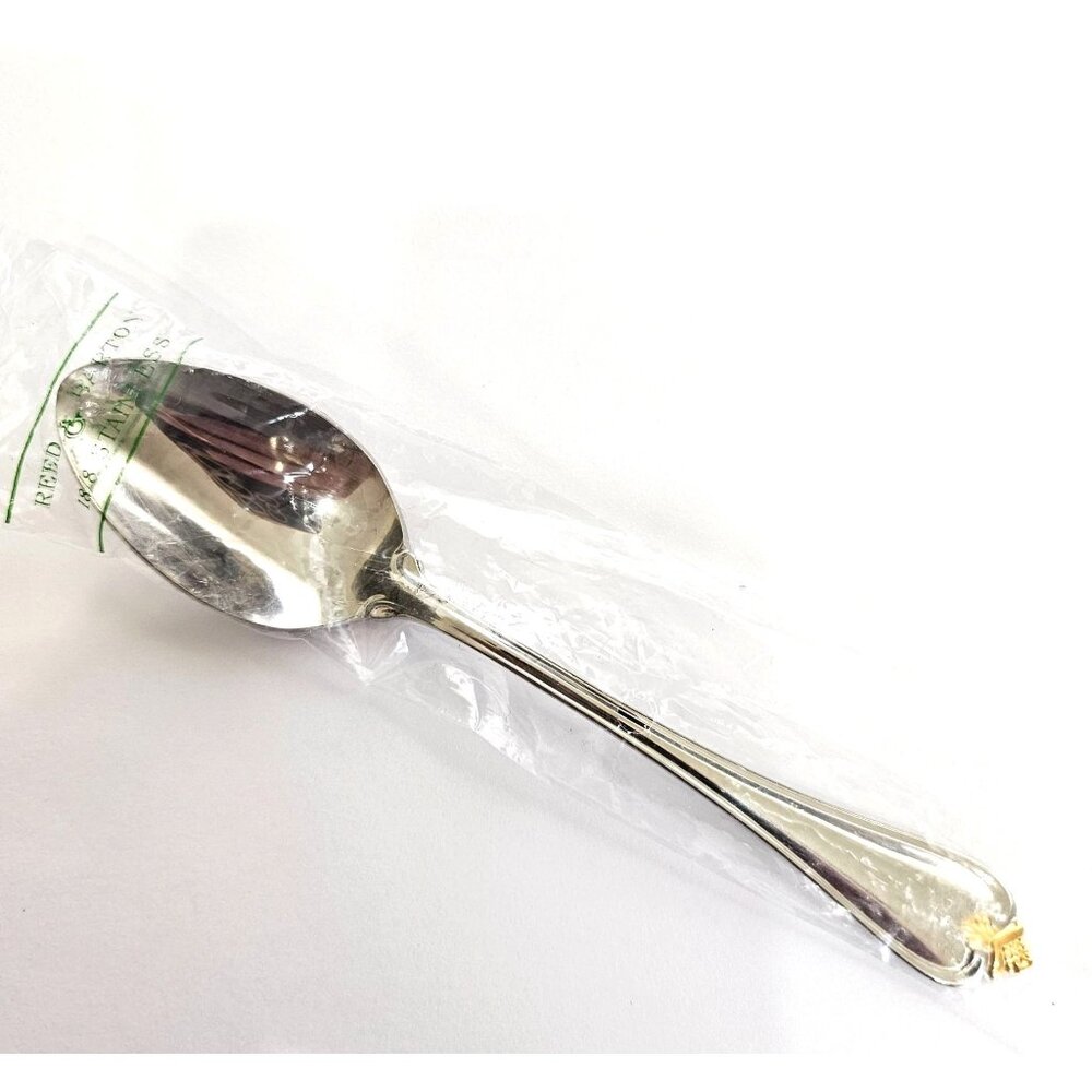 Reed Barton Golden Rosecliff Teaspoon Spoon 6" new flatware gold tip